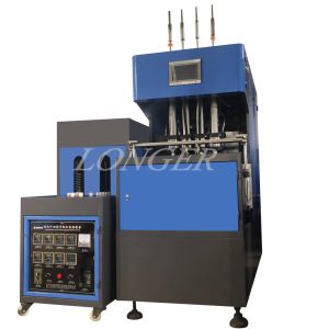  100ML/500ML/600ML/1L Pet Stretch Plastic Bottle Making Machine with Automatic Function Manufactures