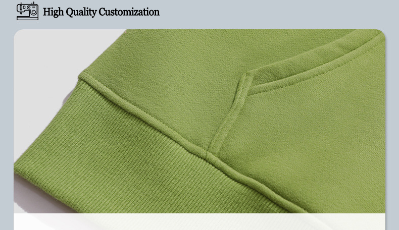 360Grams Oversized Pullover Zip Up Hoodie Sweatshirt For Men Women