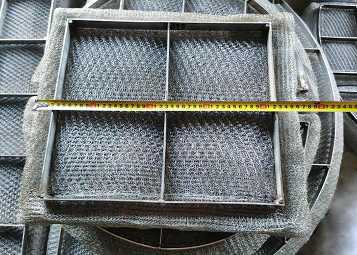 11000mm Round Mist Eliminator Demister Pad For Absorption Tower