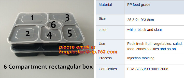 Meal Prep Containers Free Sample Bento Lunch Box Biodegradable Food Container Plastic Wheat Straw Lunch Box bagplastics