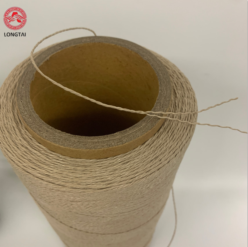 Nm 4.6/2 Beige Twisted PP Sausage Tying Twine Polypropylene Loop for Meat