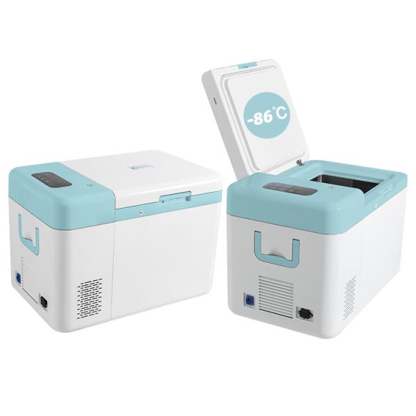 Portable 25L Capacity Minus 86 Degree Ultra Low Temperature Refrigerator for