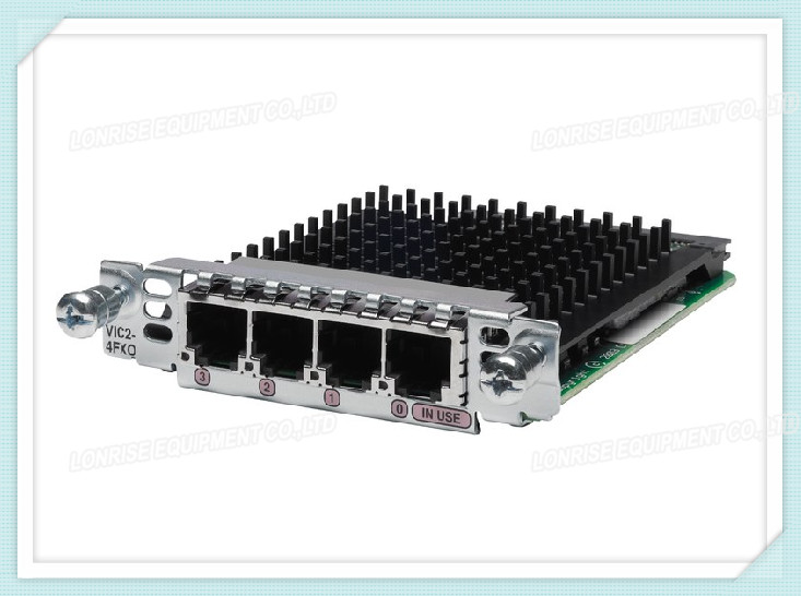 VIC2-4FXO Cisco Four-port Voice Interface Card 4 x FXO WAN For 2800 3800 2900 3900