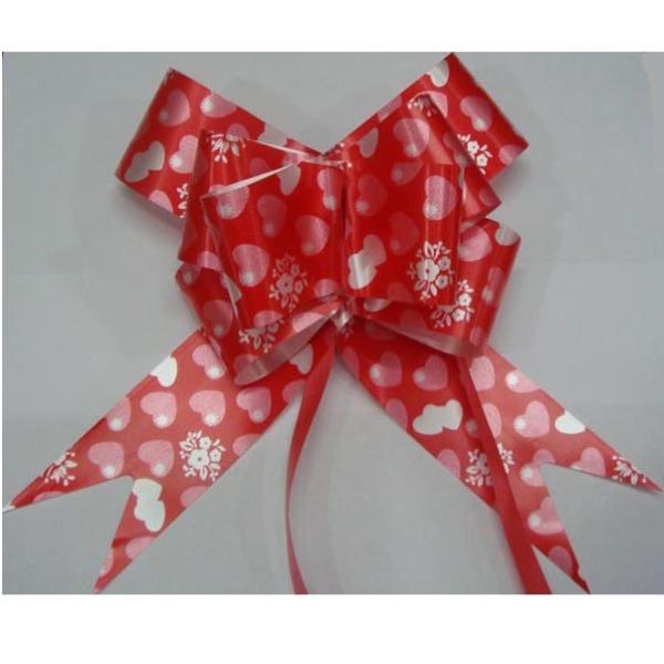 18mm PP prinnted butterfly ribbon bow 90U - 200U Thickness , ribbon pull bows