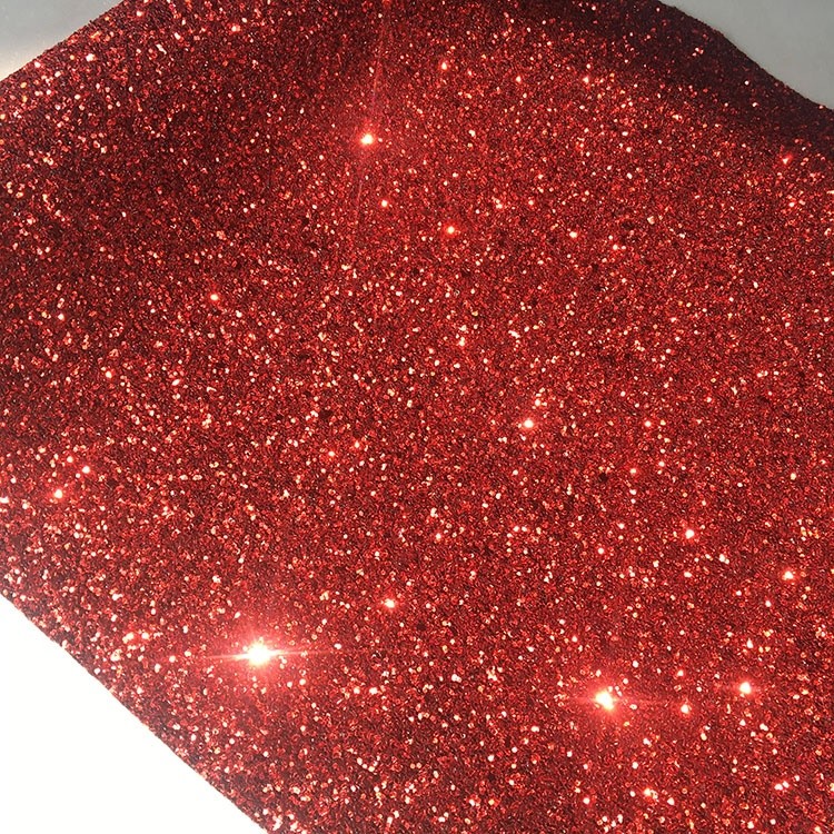 0.8mm Glitter Leather Fabric