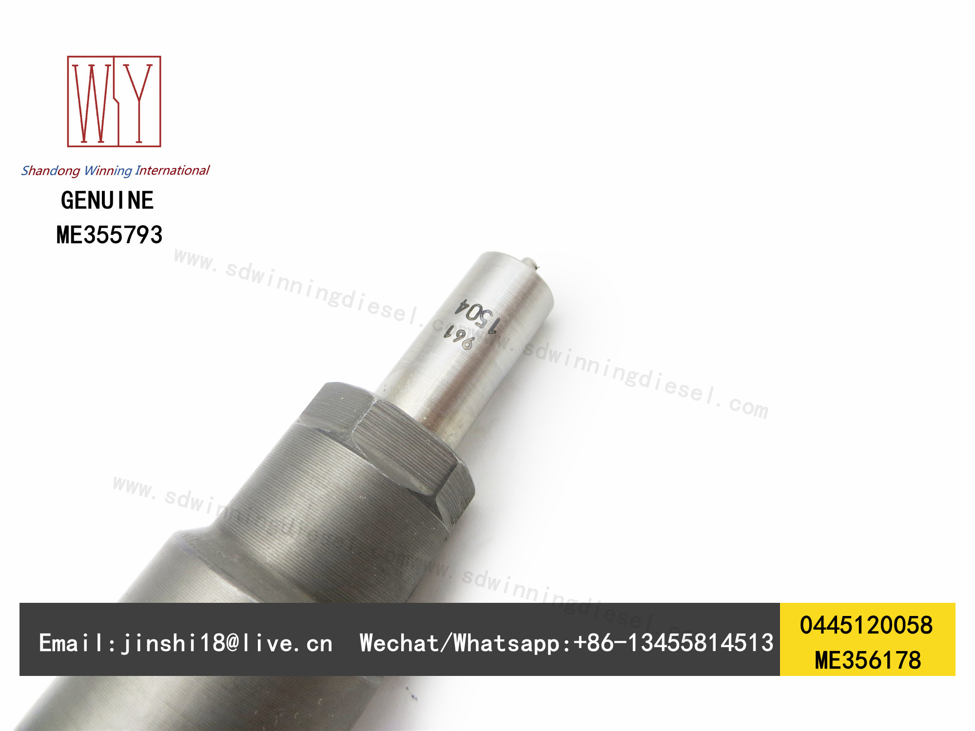 BOSCH GENUINE AND BRAND NEW FUEL INJECTOR 0445120058, ME356178, ME355793, ME 356178, ME 355793