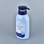Skincare Lotion Baby Shower Gel 500ml Plastic Pump Bottles Blue HDPE