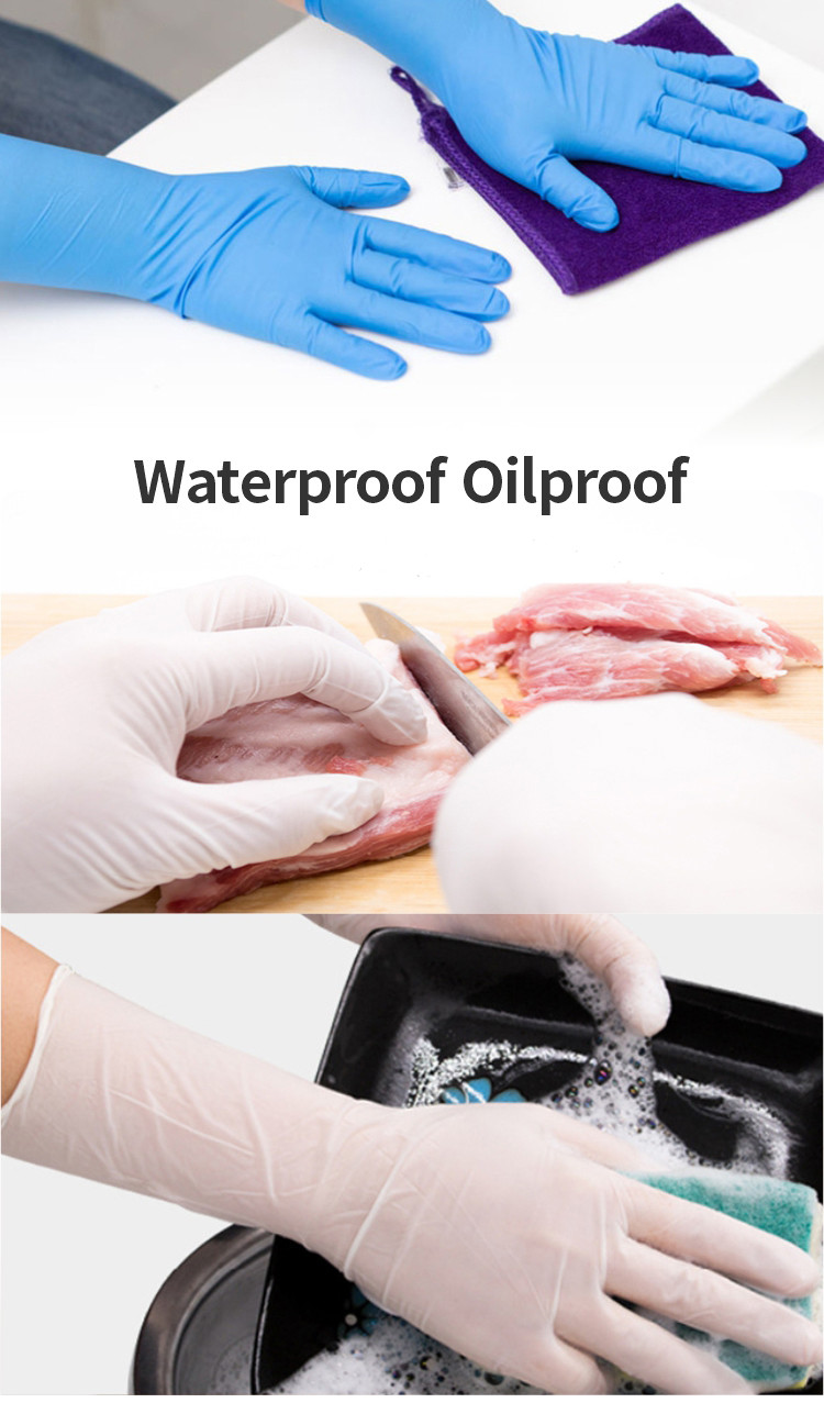 latex free gloves disposable latex household gloves latex surgical glove Customizable