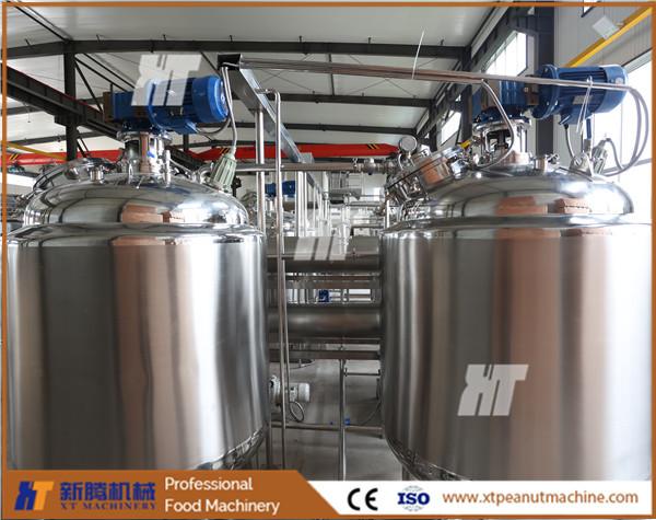 High-Capacity Customized 380V Peanut Butter Production Line with Customized