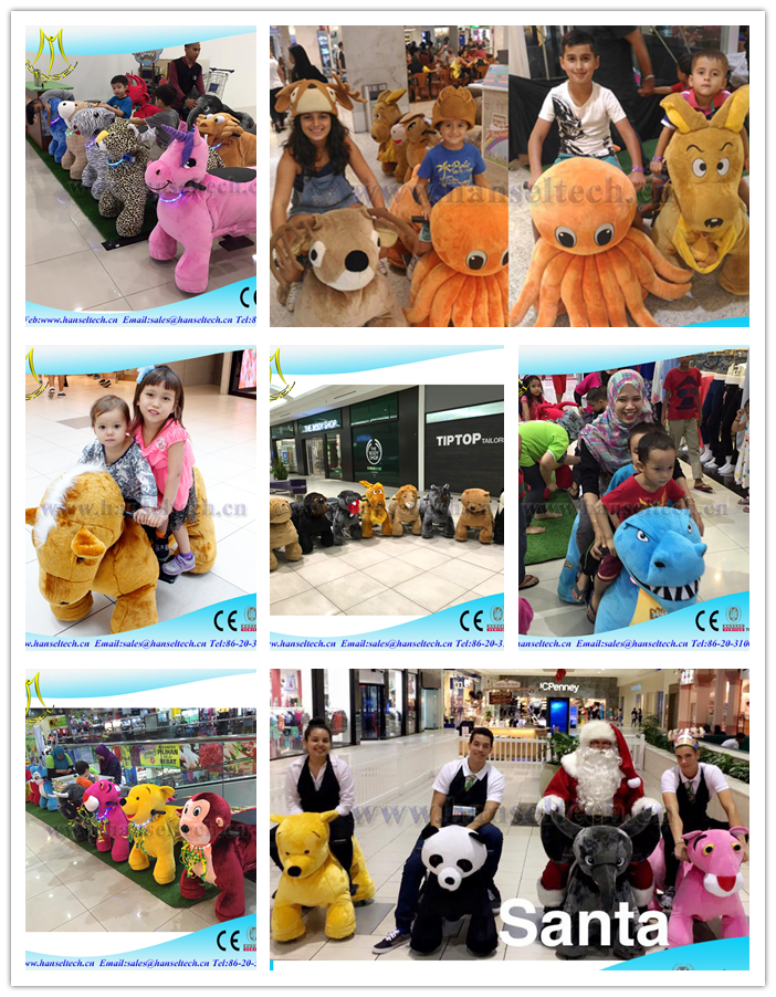 Hansel entertainment zoo rider toy to kids battery operated animal walker motorized go karts
