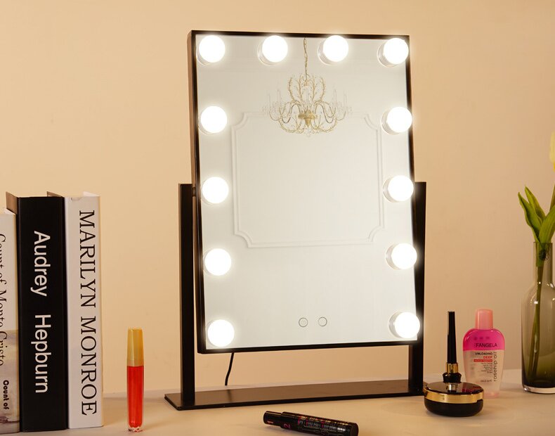 Desktop Illuminated Hollywood Mirrors Vanity Lights USB Dimmer Lamp