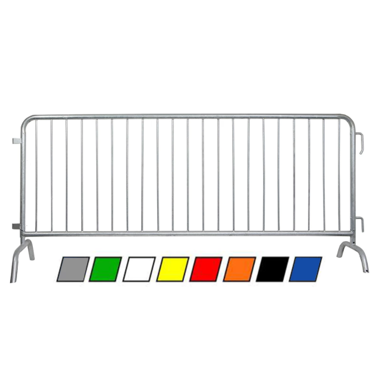 crowd control barriers bridge base 