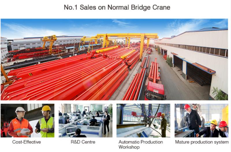 High Technique Single Girder Gantry Crane 5 Tons L Type Remote Control Span 15m