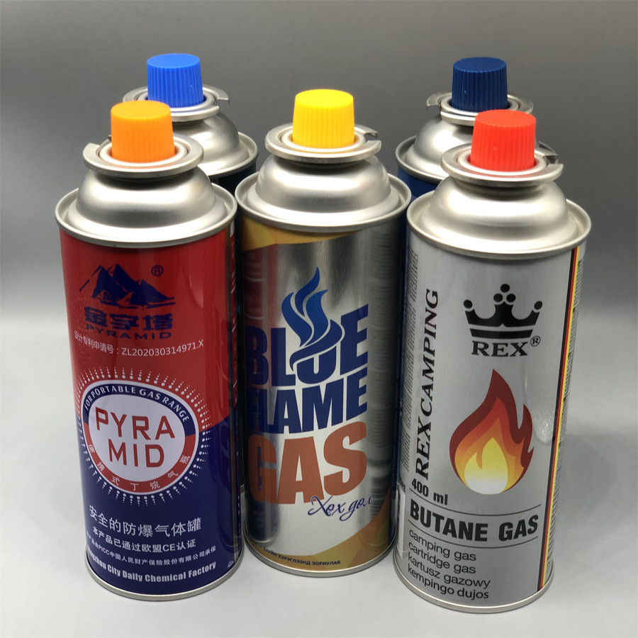 Versatile Butane Propane Mix Gas Isobutane Cartridge for Outdoor Cooking Equipment
