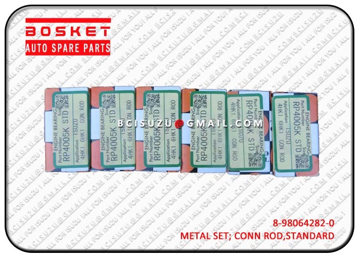 8-94395757-1 Isuzu Engine Replacement Parts 4hk1 4he1 Connect Rod Bearing R4545K