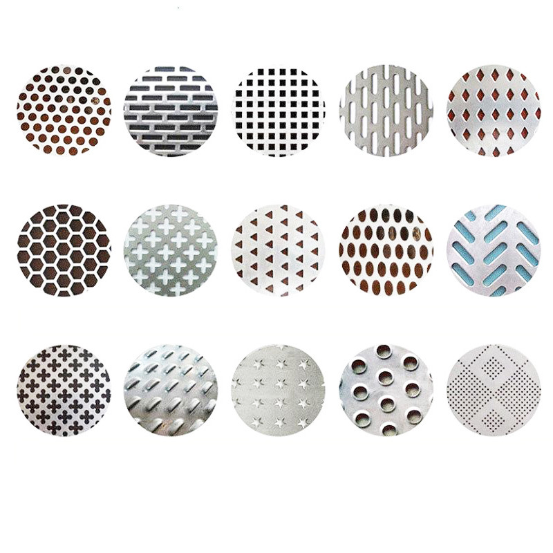 301 303 304 Perforated Decorative Metal Sheet For Industry 24 Gauge