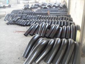  JIS BW 3D Pipe Bends 4 Inch 45 Degree SGP Flanged For Fabrication Manufactures
