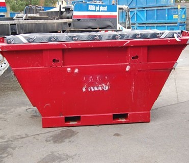 13' CortenA Steel Offshore Drilling Waste Skip Container for DNV2.7-1 Compliant Environmentally Friendly Disposal