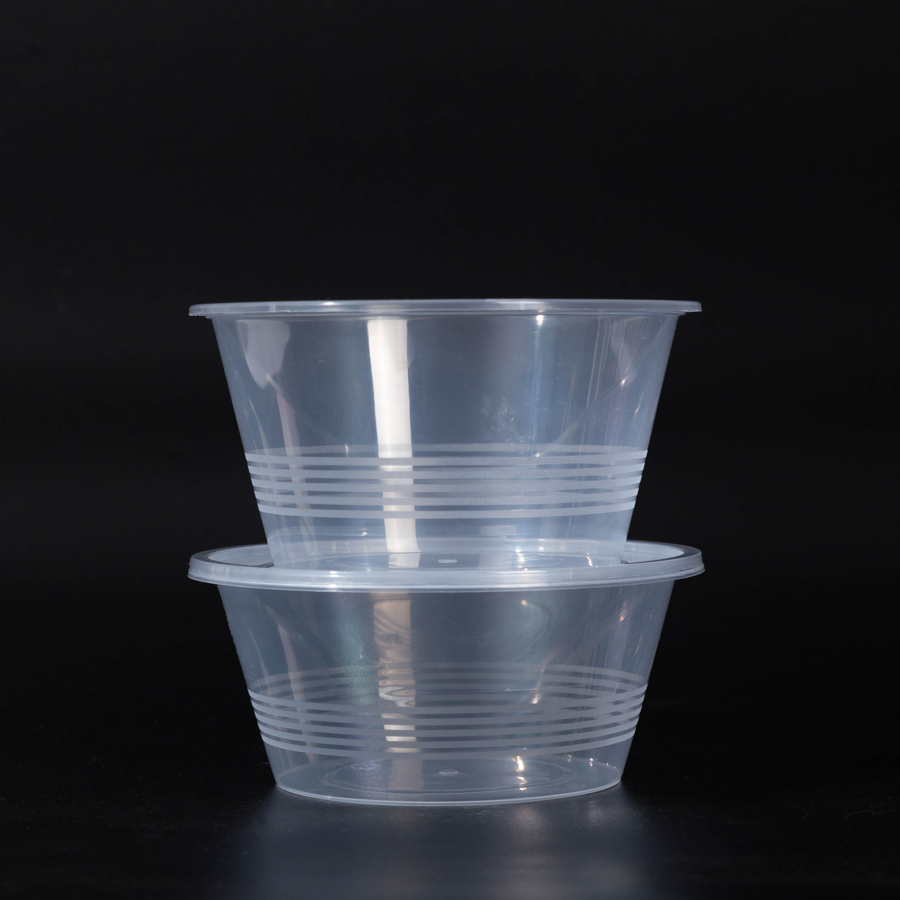 Custom Logo Printing PP Plastic Cup Clear Cold Drink Plastic Takeaway Cup
