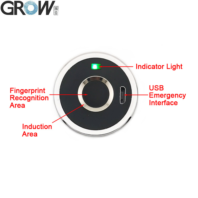 Grow Kr501 High Level Output DC3.3-10V Fingerprint Control Module