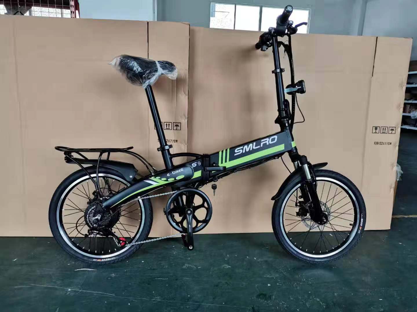 20 inch Mountain Electric Bike 750W Motor 14AH Hidden Battery Folding Ebike