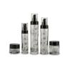 Buy cheap Dustproof 100ml Hair Oil Bottle Round Makeup Pump Bottle With Black Caps from wholesalers