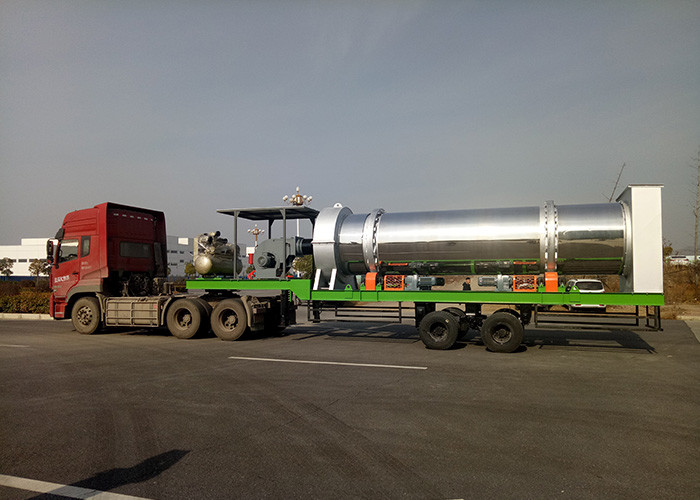 Highway Construction EAC 120TPH Mobile Asphalt Mixing Plant