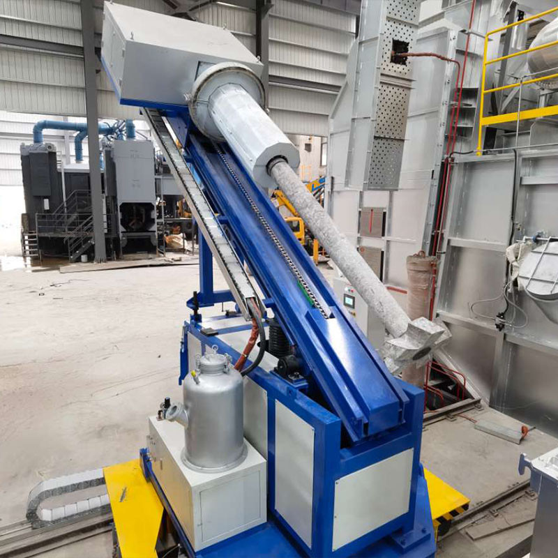 Refined Flux Powder Spraying Amount of 0-350 g/min Aluminum Refining Degassing Machine with Adjustable Gas Flow Rate