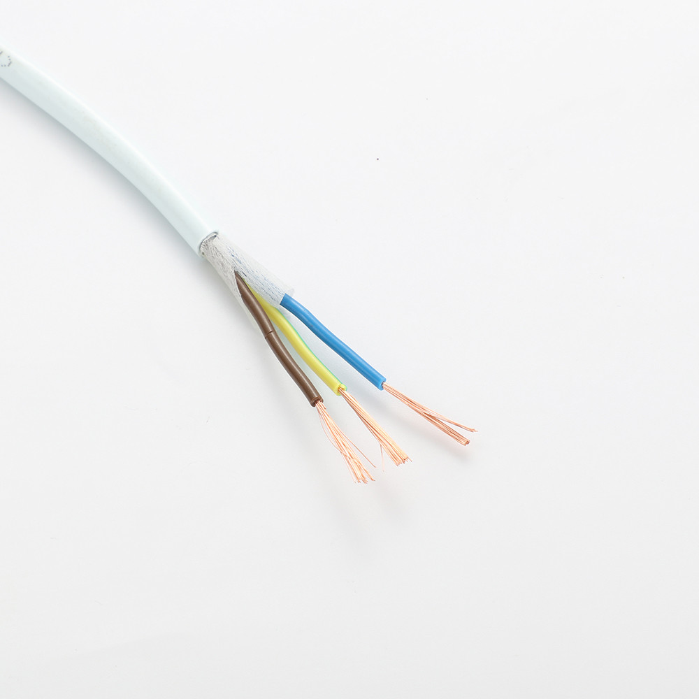RVV Heatproof Multi Strand Flexible Cable , Multi Core Copper Wire For Electricity