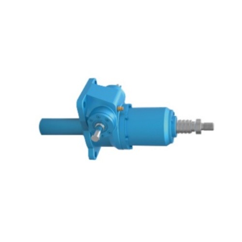  JB010 Series Ball Screw Jack Gearbox with High-Efficiency Reduction Grease Lubrication and Integrated Ball Nut and Worm Wheel Manufactures