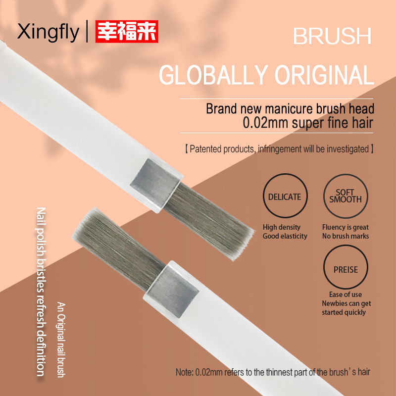 Original Nail Brush Nail Polish Replacement Brush UV Gel Polish Bottle Nail Art Brushes
