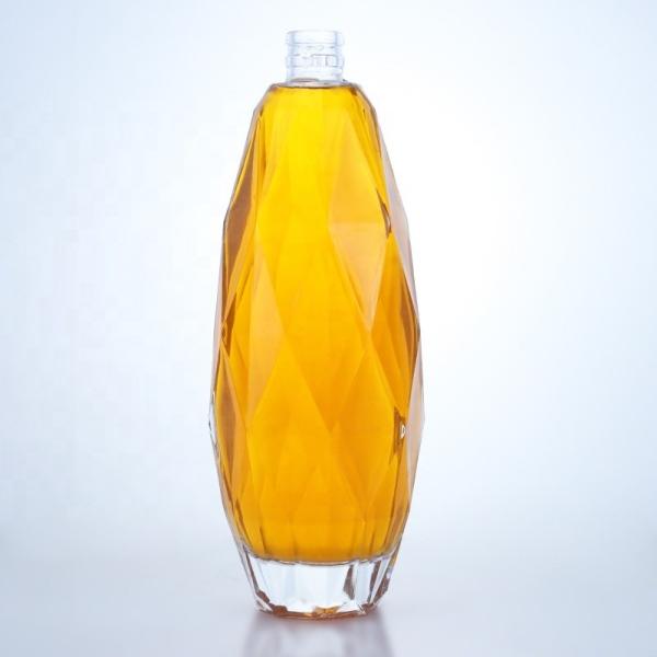 375ml 500ml 700ml 750ml 1000ml Oslo Liquor Gin Whisky Glass Vodka Bottle with