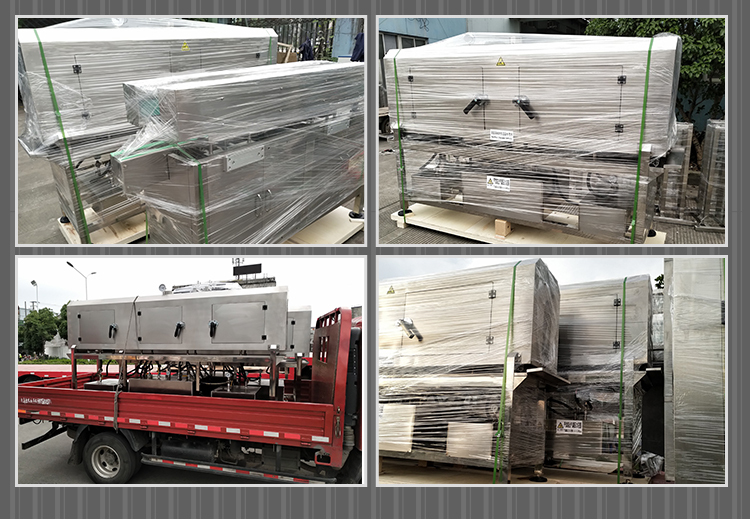 Bottle Heat Shrink Tunnel Machine With Stainless Steel SUS304 Frame Material