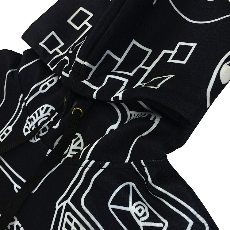 wholesale man's full white printing jogger tracksuit or oem service custom logo jogger sport suits