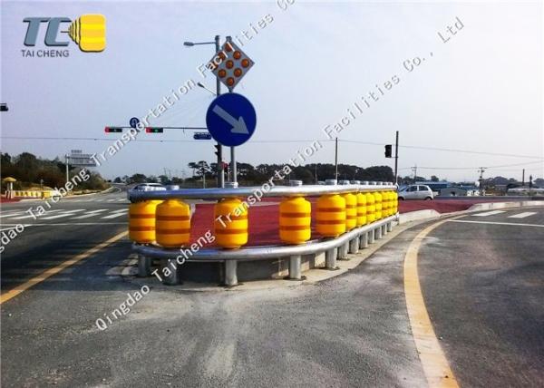 EVA Highway Rotating Guardrail PVC Coated Corrosion Resistant