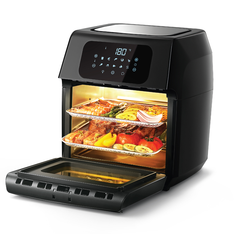 Home Appliance Healthy 12L Medium Capacity Air Fryer Ovens With Touch Screen Display Without Oil