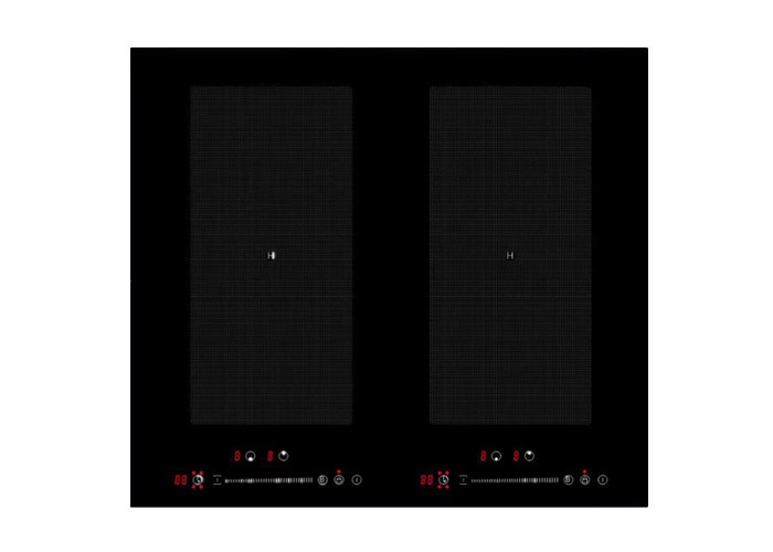 24" Electric Ceramic Four Burner Electric Cooktop Flex Zone