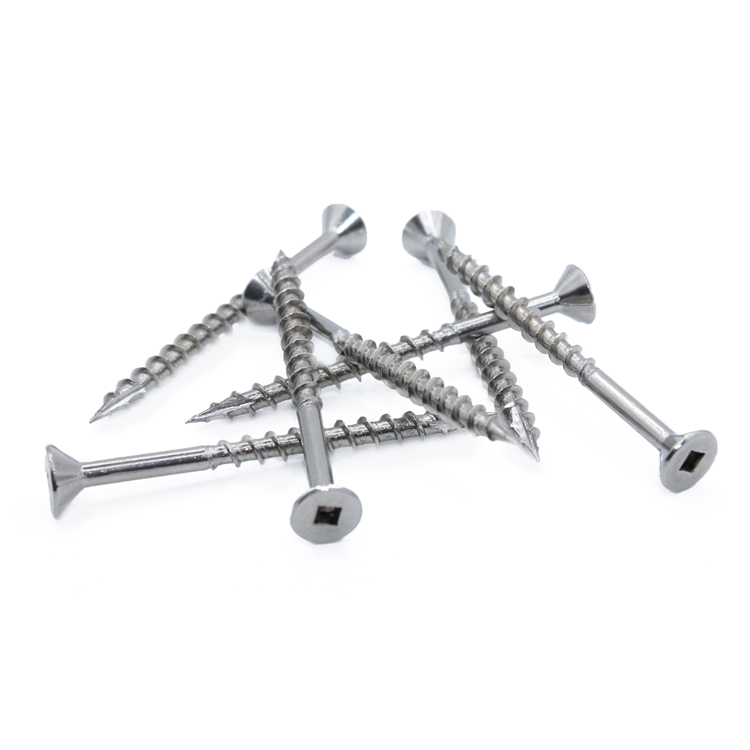 Metric Measurement System Square Flat Head Self Tapping Screw with Durable Material