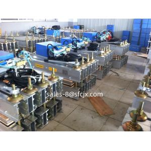 China Precise Temperature Regulation Belt Splicing Rubber Vulcanizing Press Machine Customized on sale