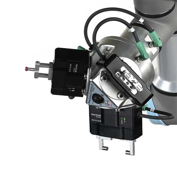 Flexible solution for QC measurement inspection the Q-Span Workstation Kit for universal cobot manipulator UR3