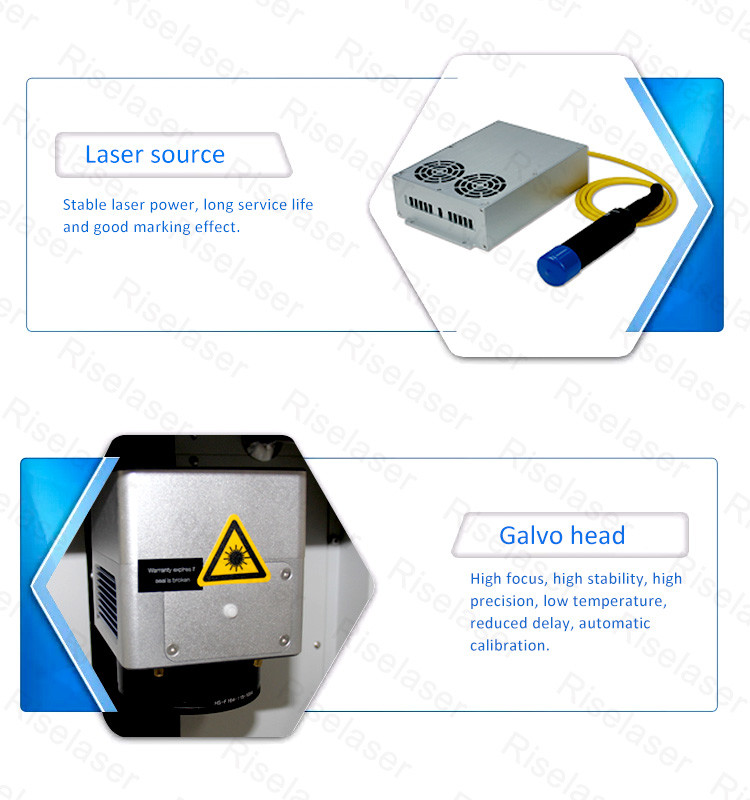 Energy Box Laser Marking Machines Auto Focus 10000mm/S For Jewelry Ring
