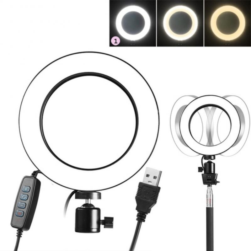 140PCS ABS Aluminum Alloy 16cm Ring Supplementary Lamp