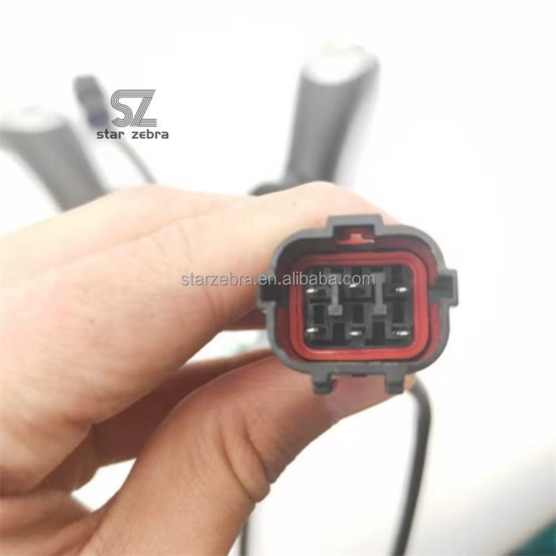 3 Button Joystick Handle for Excavator Spare Parts in Machinery Repair Shops Wood Grabber