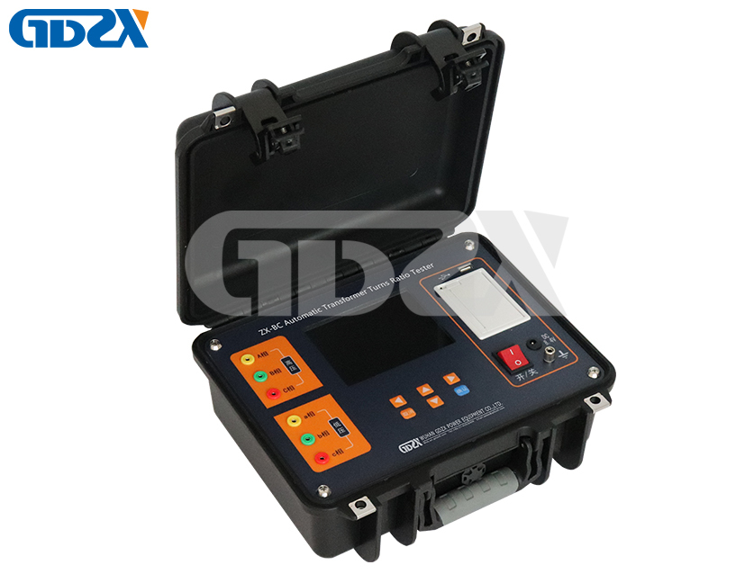 ZX-BC Automatic Power Transformer Testing Equipment / 1-10000 Range Turns Ratio Test Meter