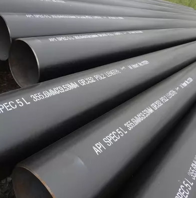 Black Painting A105 A106 Hot Rolled Steel Pipe 1mm Thickness