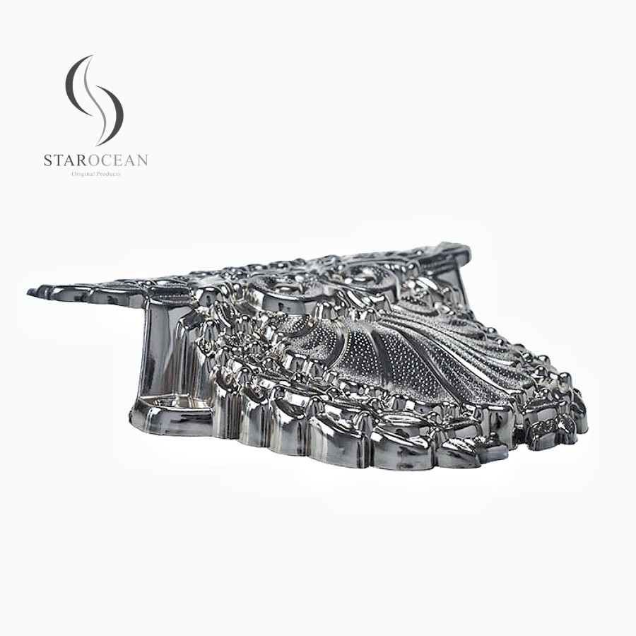 Silver Plating High-Strength Metal Coffin Accessories For Funeral Ornamentation18#