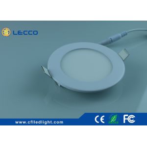 China UGR < 19 Ultra Thin Circular Flat LED Ceiling Lights 150 X 10MM 9W on sale