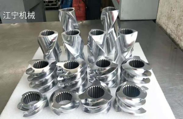 Nylon PA PA6 PA66 Glass Fiber Compounding Extrusion Machine Screw Segments for