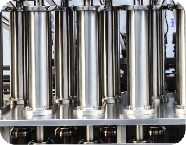 6000 BPH 100ml Bottle 16 Filling Heads Pesticide Piston Chemical Liquid Filling