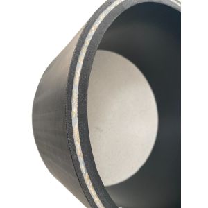 Impact Resistant Black Coiled Line Pipe , Mining Large Diameter Polyethylene